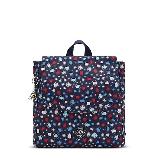 Kipling Dannie Printed Small Backpacks Funky Stars | AU 1547AH